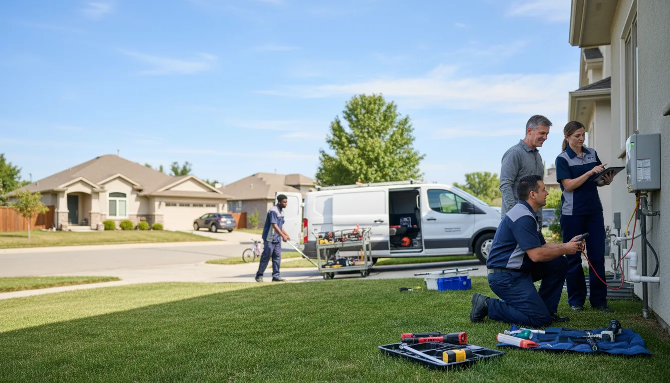 Tankless water heater service in Danby, VT